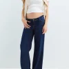 The Relaxed Wide Leg Maternity Jean