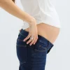 The Relaxed Wide Leg Maternity Jean