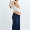 The Relaxed Wide Leg Maternity Jean
