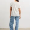The Washed Cotton Vneck Tshirt