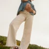 The Drapey Denim Wide Leg Pant