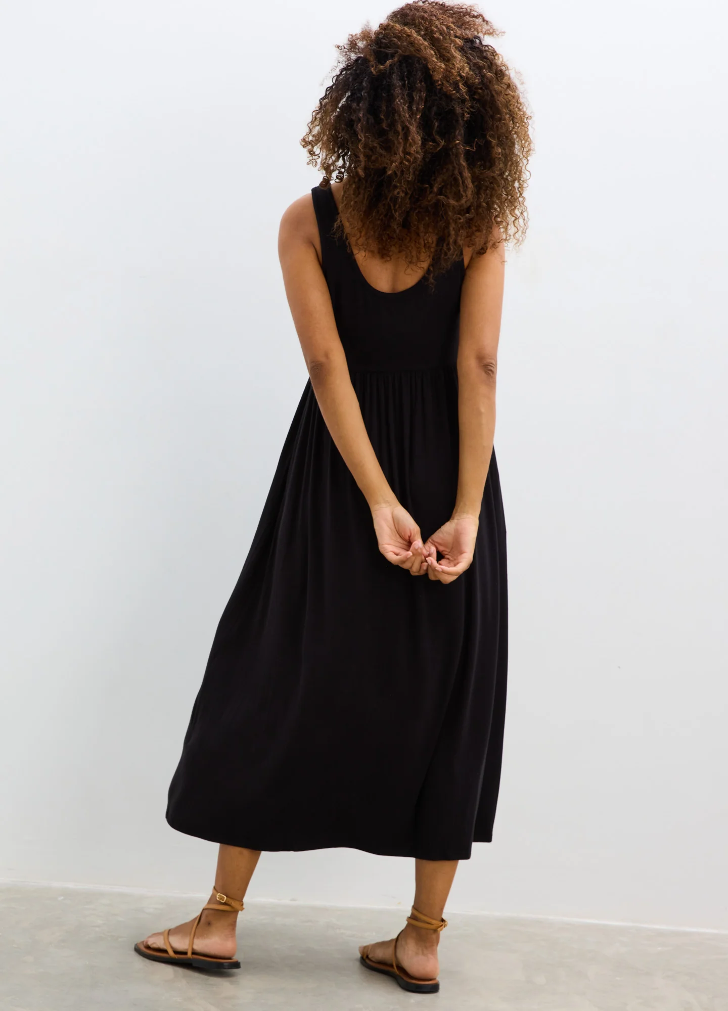 The Softest Rib Nursing Tank Dress