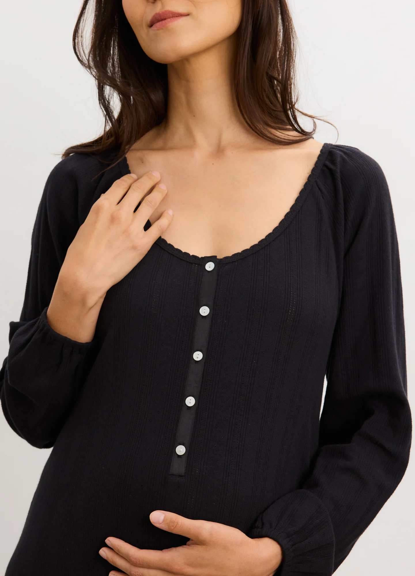 1245-the-long-sleeve-pointelle-nightgown-2.webp The Long Sleeve Pointelle Nightgown
