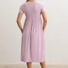 The Softest Rib Side Seam Nursing Maxi Dress