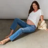 The Heritage Boyfriend Maternity Jean