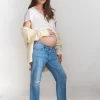 The Heritage Boyfriend Maternity Jean