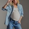 The Denim Maternity Shirt