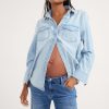 The Denim Maternity Shirt