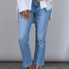 The Crop Maternity Jean