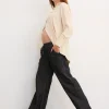 The Drapey Denim Wide Leg Pant