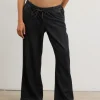 The Drapey Denim Wide Leg Pant