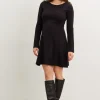 The Seamed Stretch Desk-To-Dinner Dress