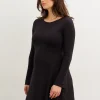 The Seamed Stretch Desk-To-Dinner Dress