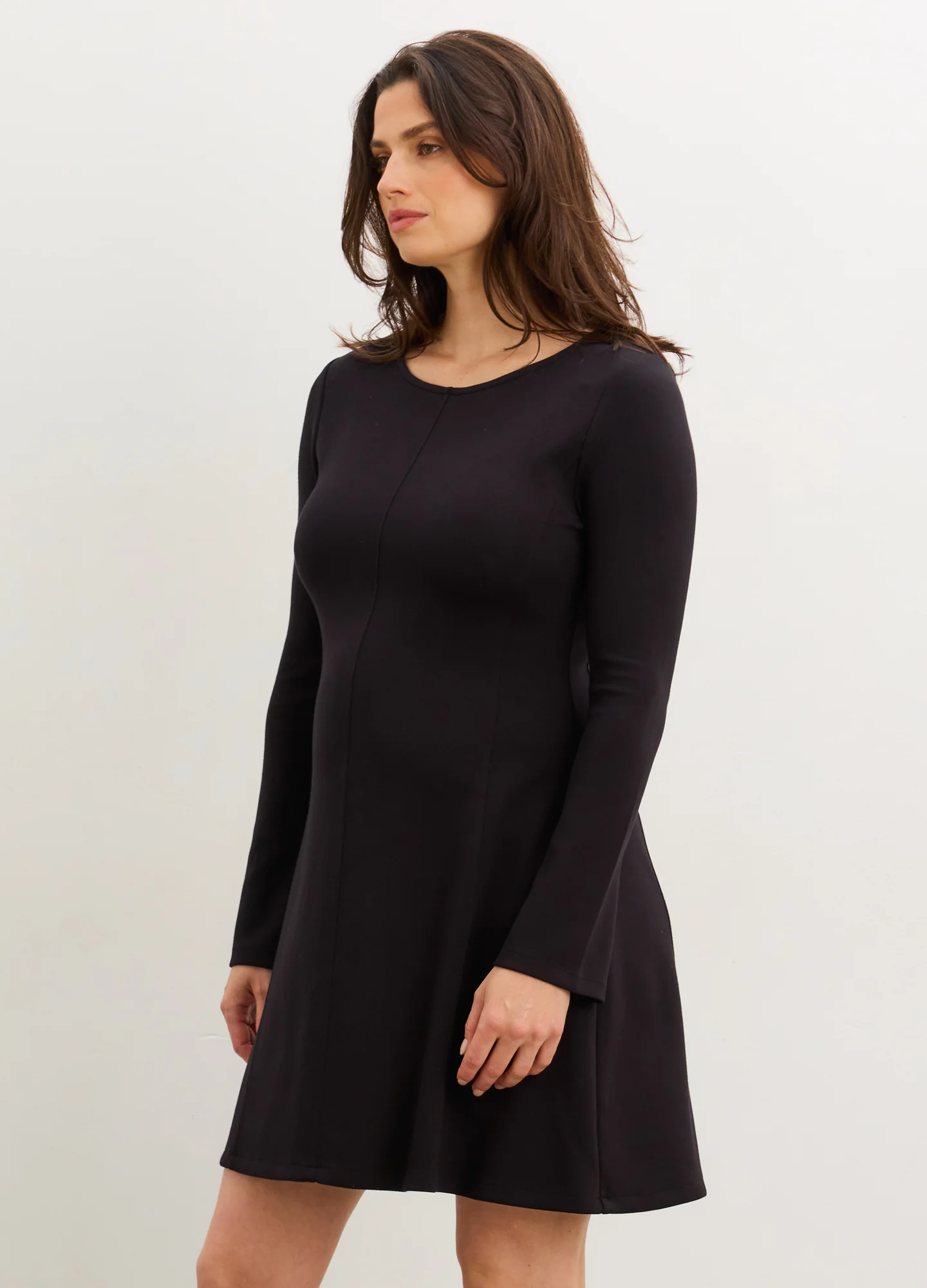 The Seamed Stretch Desk-To-Dinner Dress