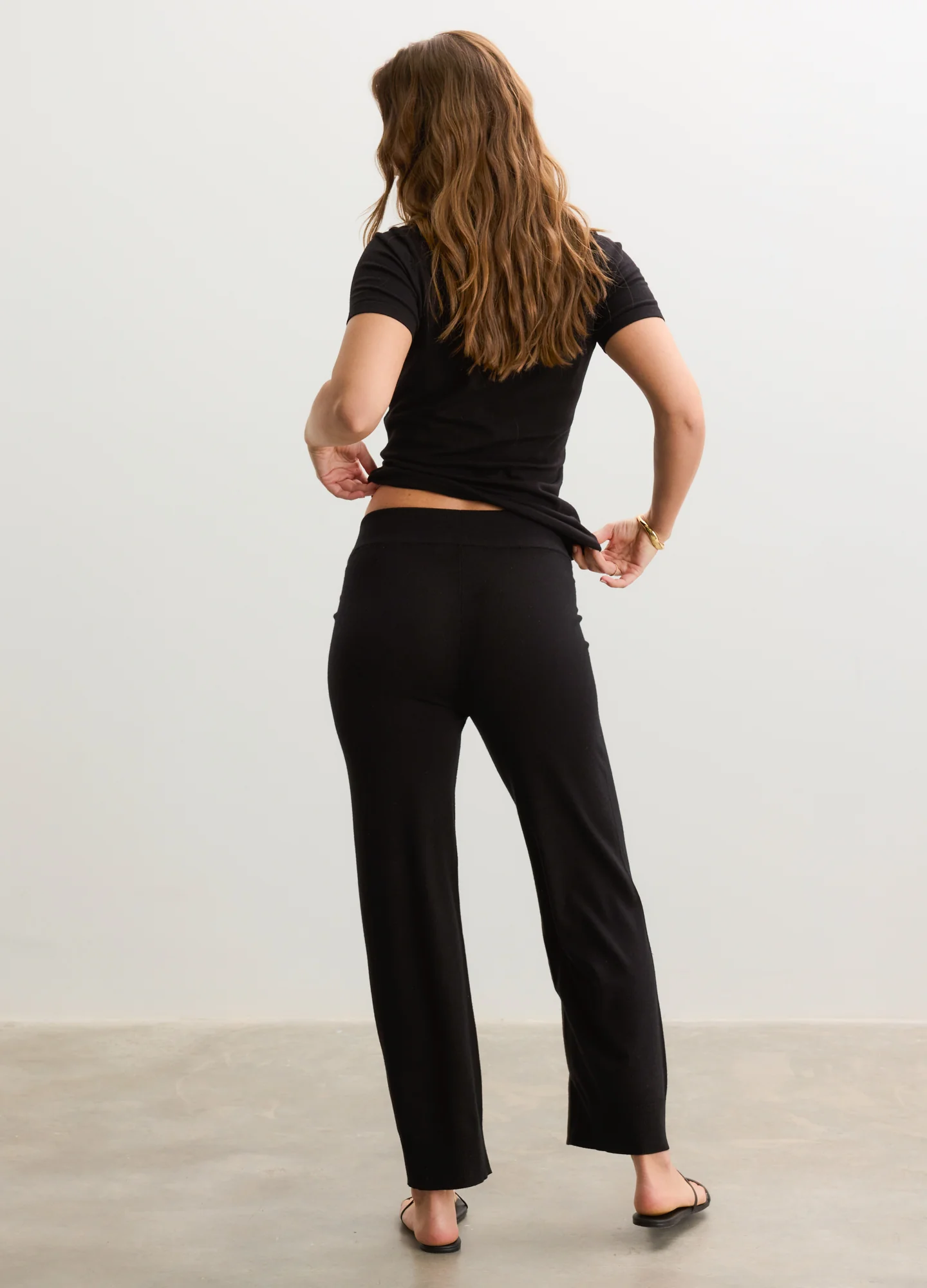 The Softsculpt Knit Crop Pant