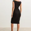 The Softsculpt Knit Off The Shoulder Dress