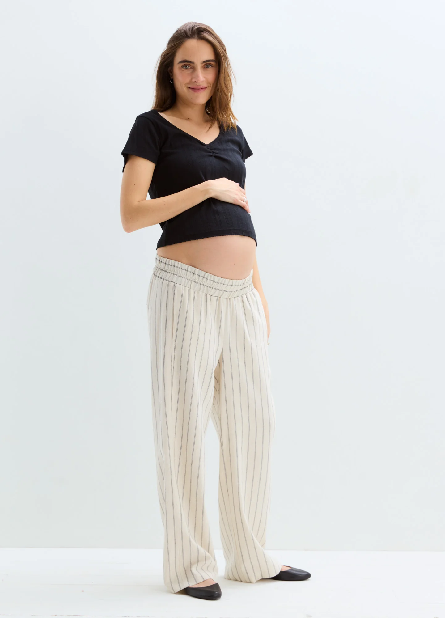 The Pointelle Sweetheart Tee