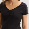 The Pointelle Sweetheart Tee