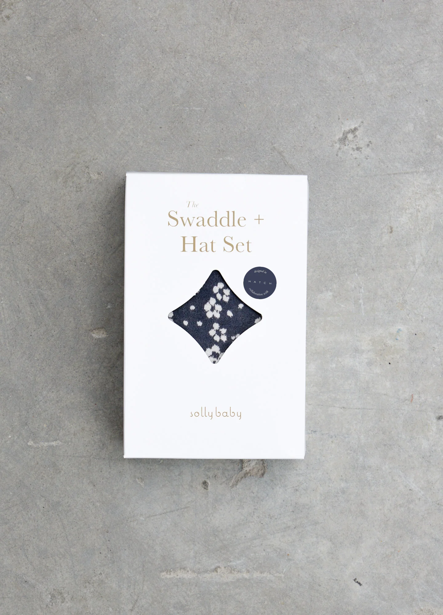 Hatch X Solly Baby Swaddle Hat Set