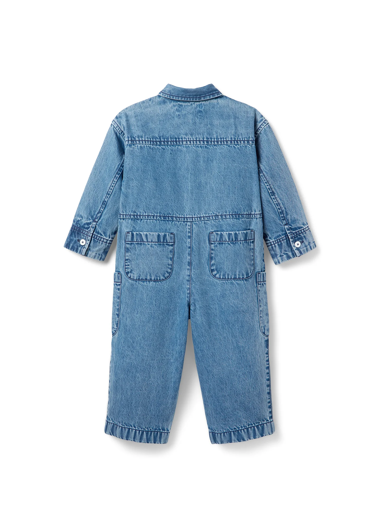 The Drapey Denim Coverall