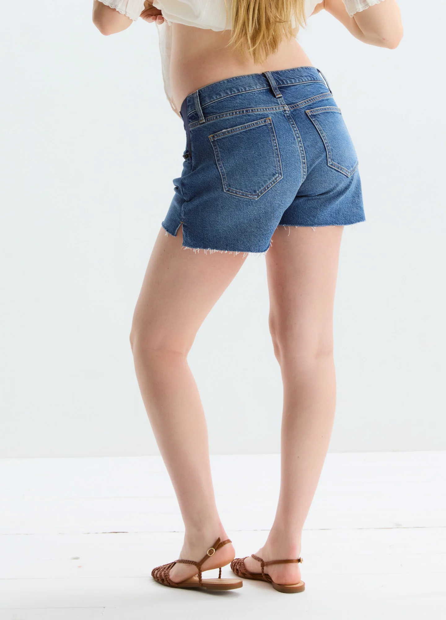 202-the-cut-off-maternity-short-6.webp The Cut Off Maternity Short
