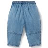The Drapey Denim Barrel Pant