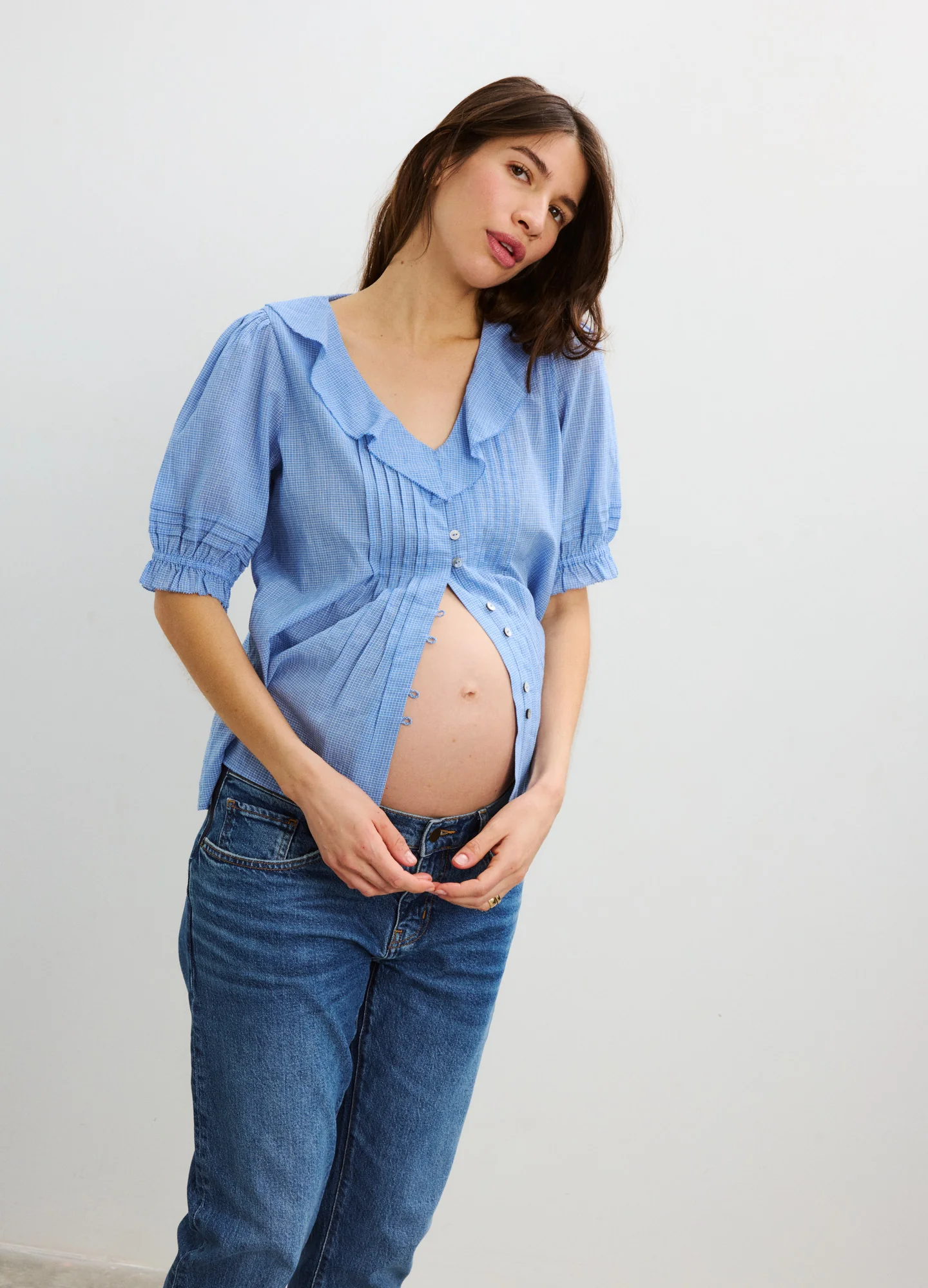 2126-the-plaid-lou-lou-nursing-blouse-1.webp The Plaid Lou Lou Nursing Blouse