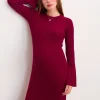 The Odette Ribbed Midi Dress