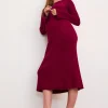 The Odette Ribbed Midi Dress