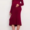 The Odette Ribbed Midi Dress