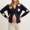 The Floral Jacquard Oversized Floral Cardigan