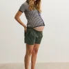 The Drapey Denim Short