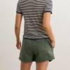 The Drapey Denim Short