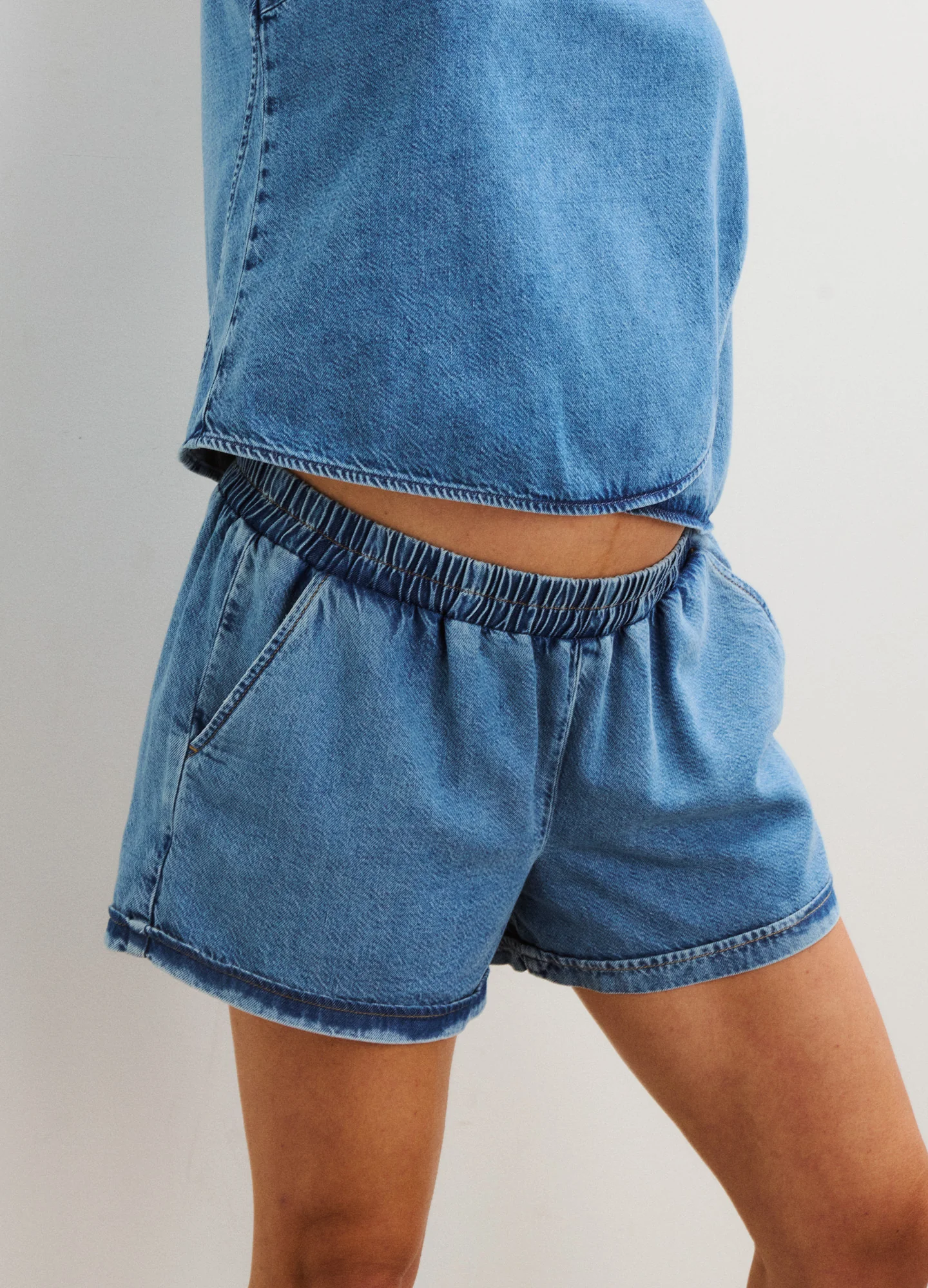 367-the-drapey-denim-short-2.webp The Drapey Denim Short