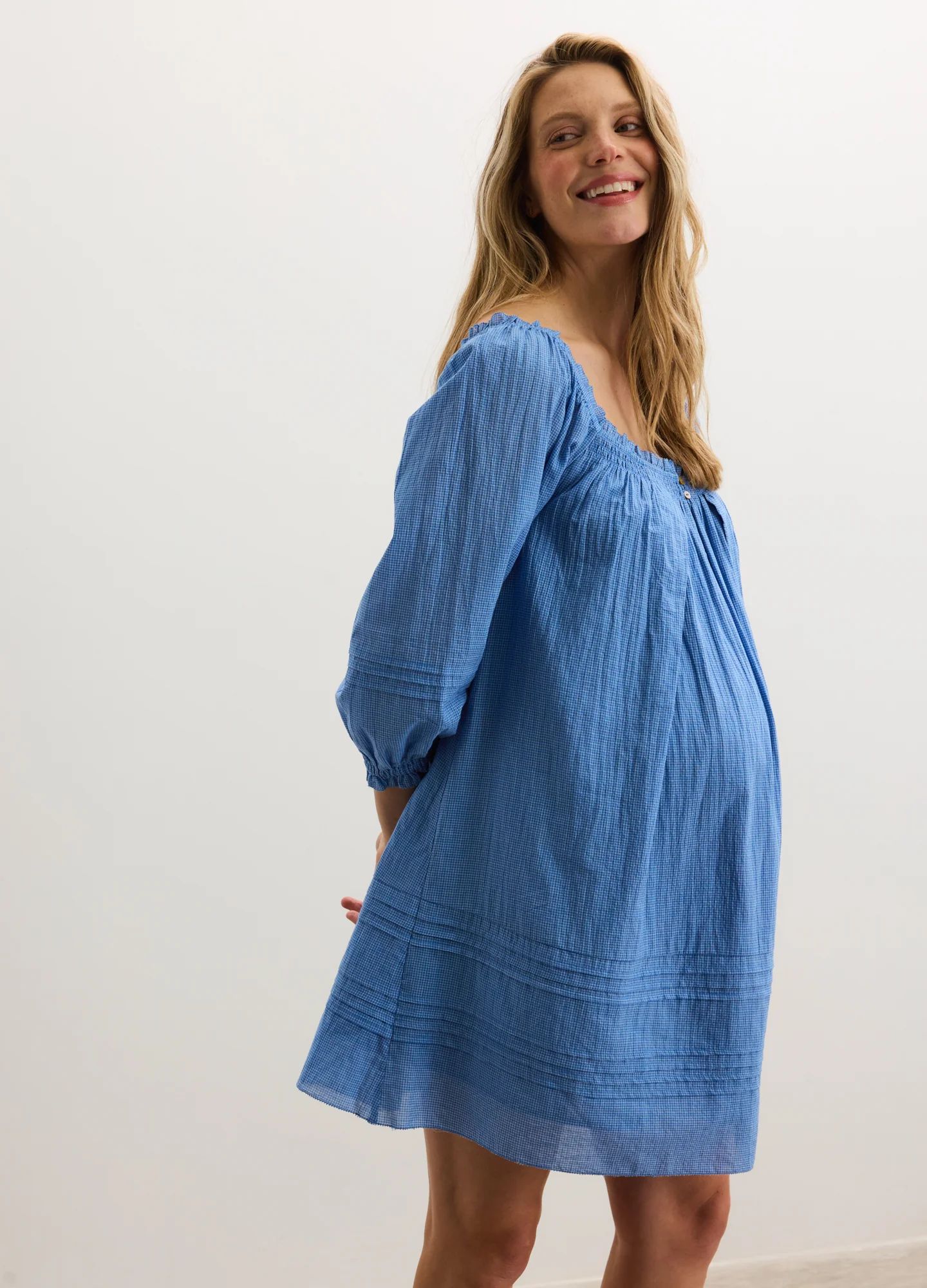 The Lottie Secret Nursing Mini Dress