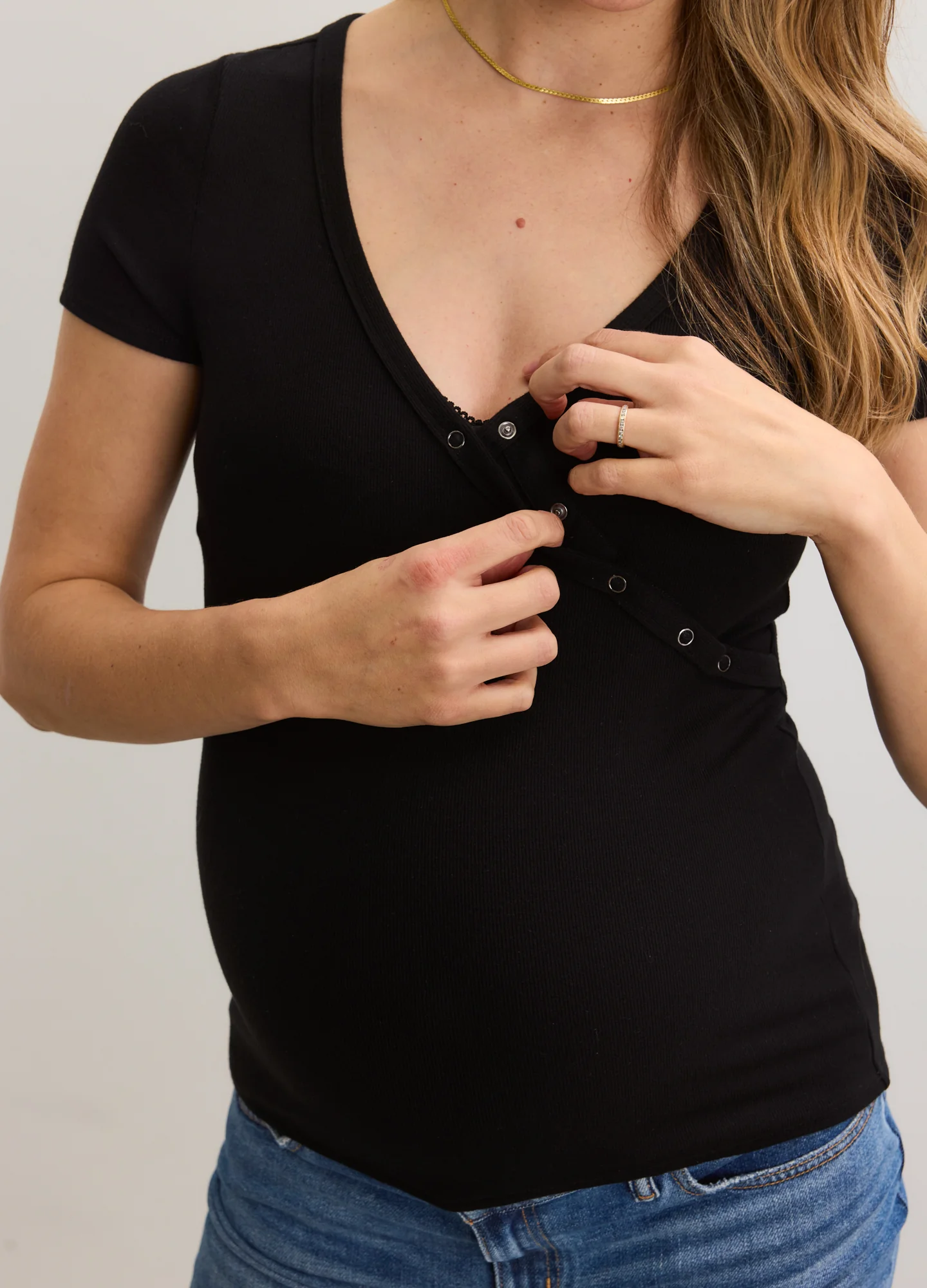 The Softest Rib Nursing Tee