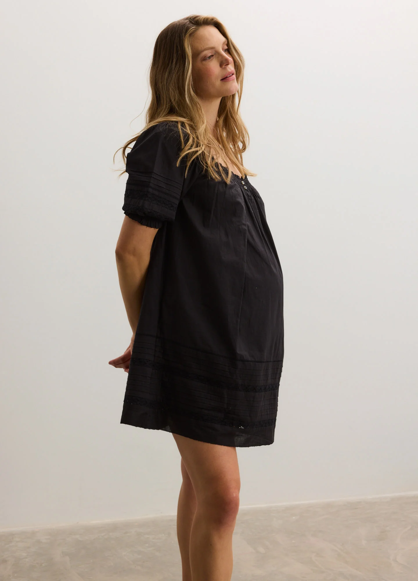The Lottie Secret Nursing Mini Dress