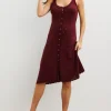 The Eloise Pointelle Nursing Tank Dress