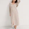 The Softest Rib Nursing Dress