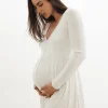 The Softest Rib Nursing Dress