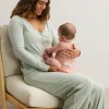 The Softest Rib Over Under Relaxed Pant